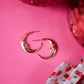 Chunky Happy Moon Hoops