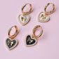 Golden Hour Designs Sweet Love Huggie Earrings