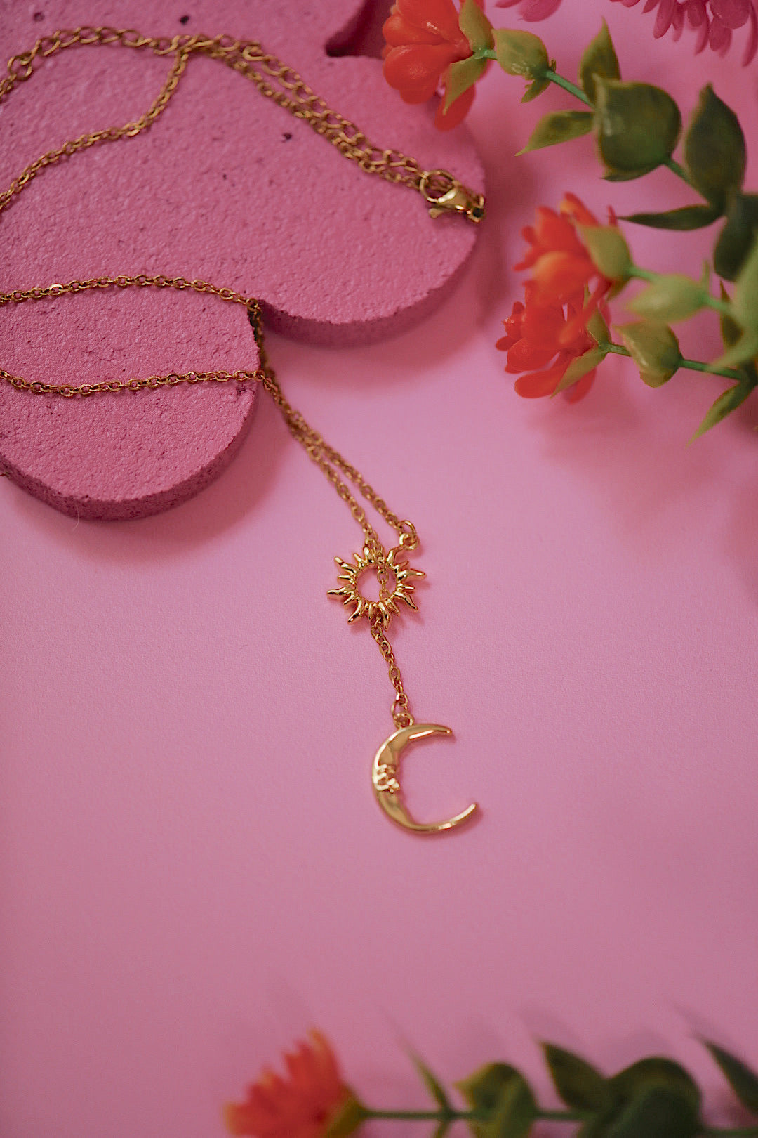 Luna Necklace (Gold + Silver)