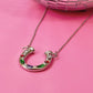 Lucky Girl Horseshoe Necklace