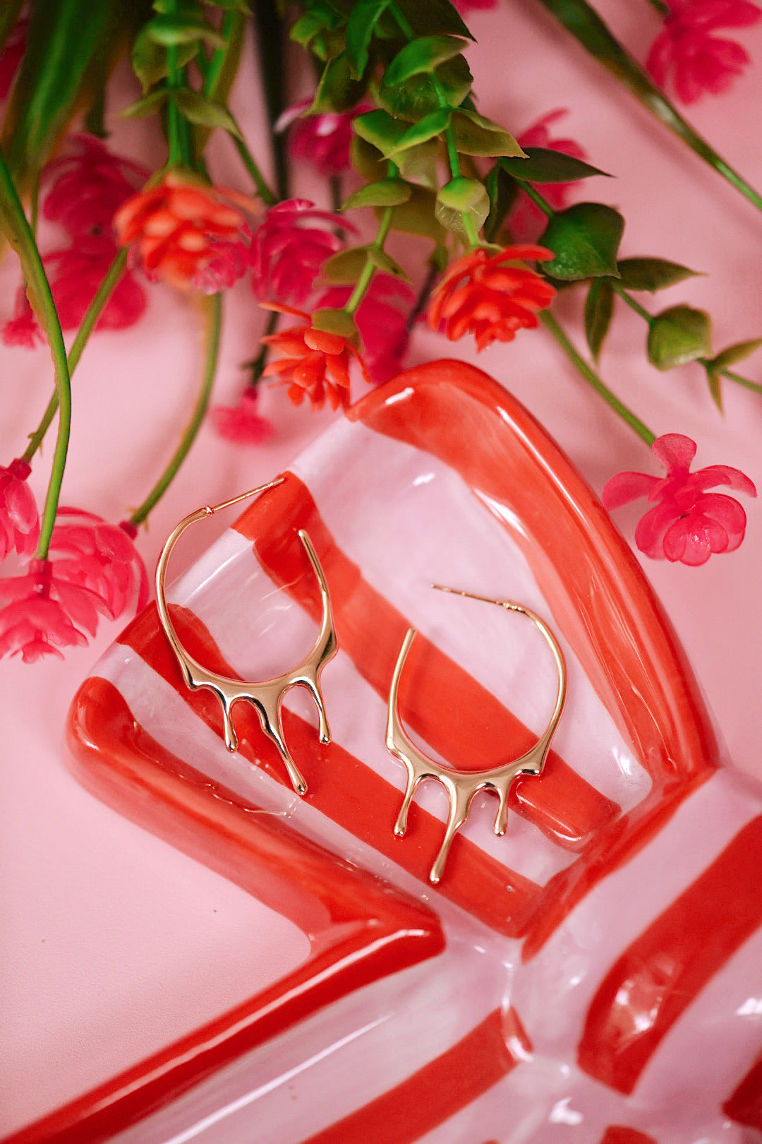 Honey Drip Hoops (Gold + Silver)