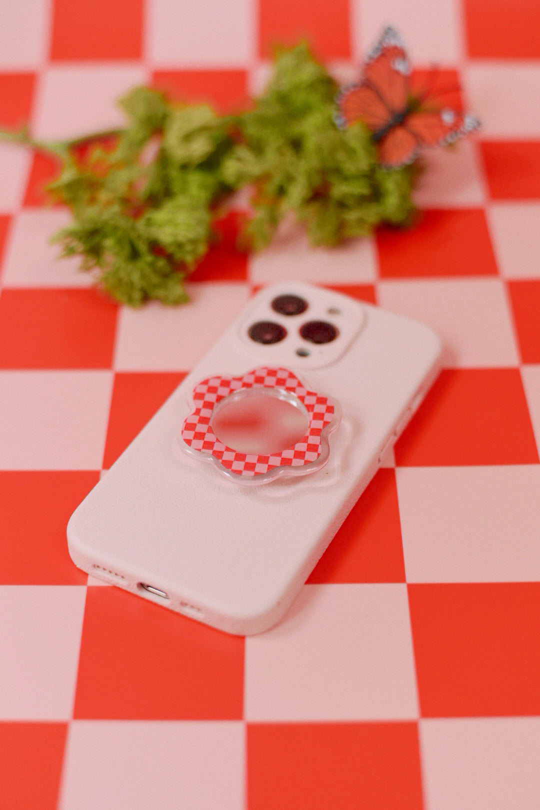 Mirror Flower Phone / Kindle Grip