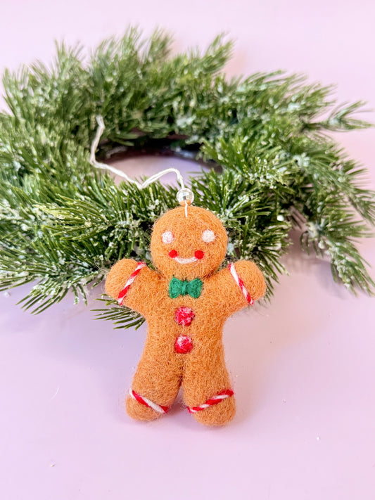 Gingerbread Man Car Hanger / Ornament