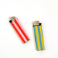 Teal Stripes Lighter