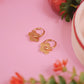 Girly Pop Daisy Hoops (Gold + Silver)