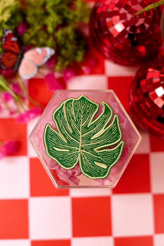 Monstera Leaf (Iron-On) Patch