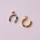Bejeweled Horseshoe Charm