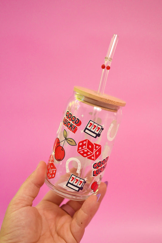 Vegas Baby Glass Cup