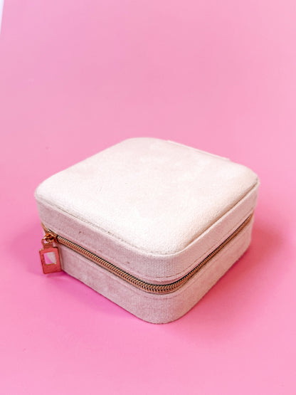 Velvet Jewelry Travel Case
