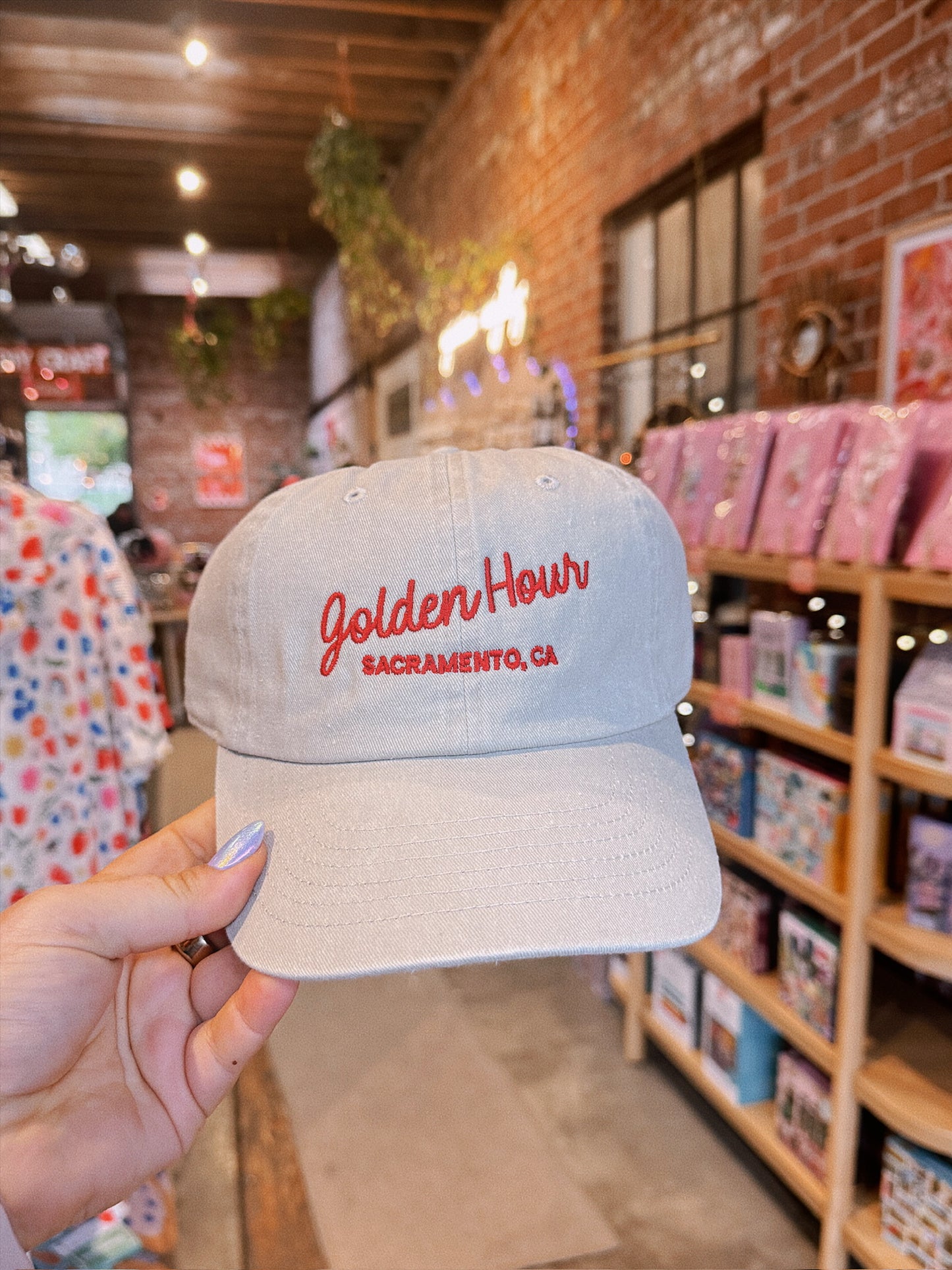 Golden Hour Embroidered Hat