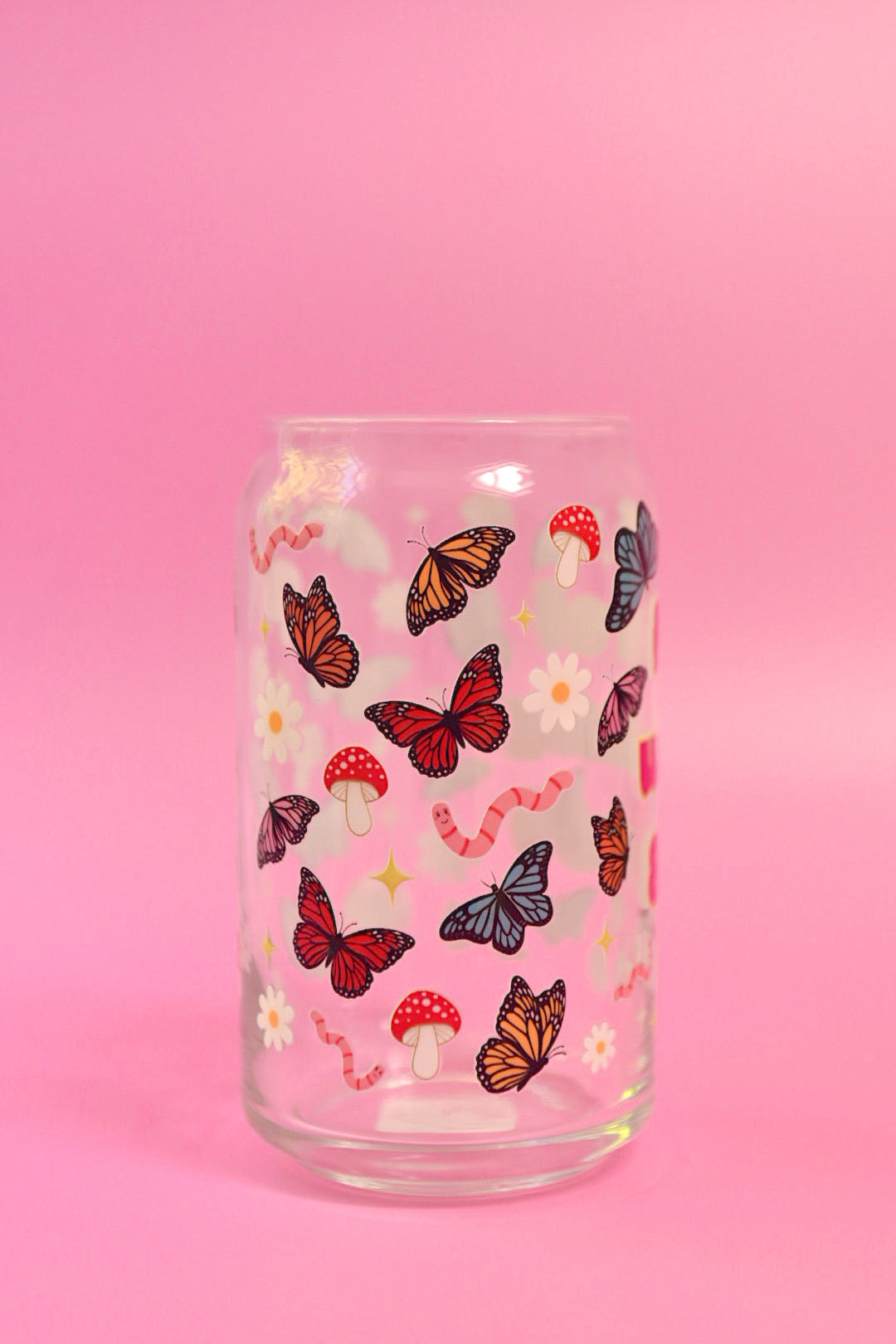 Whimsy & Rage Glass Cup