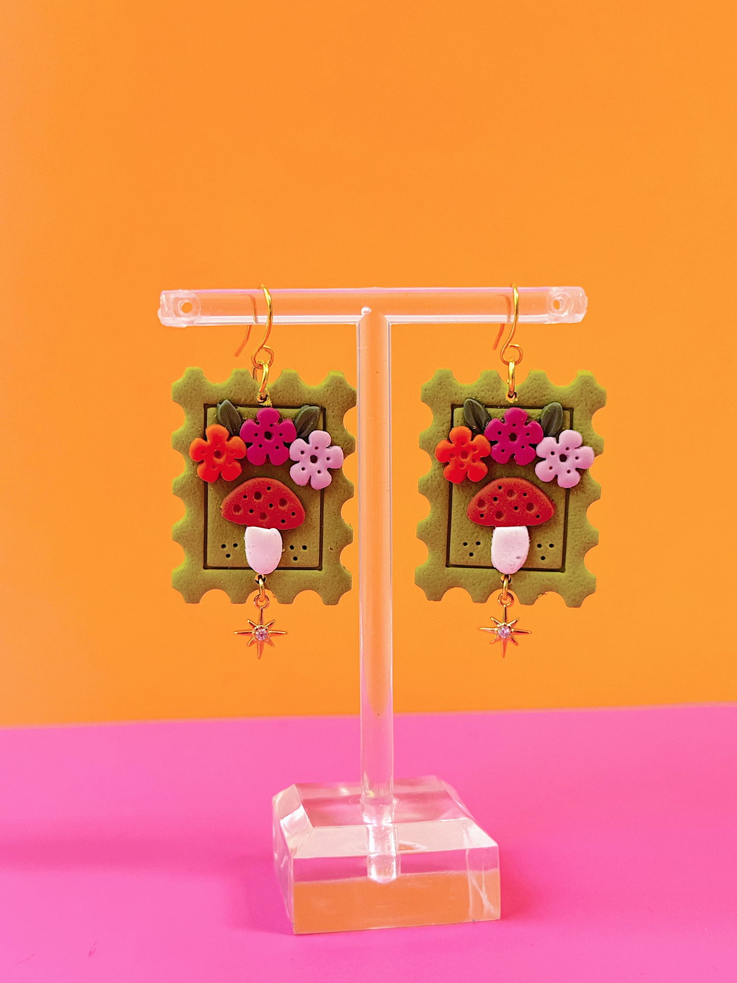 Groovy Fall Stamp Dangles