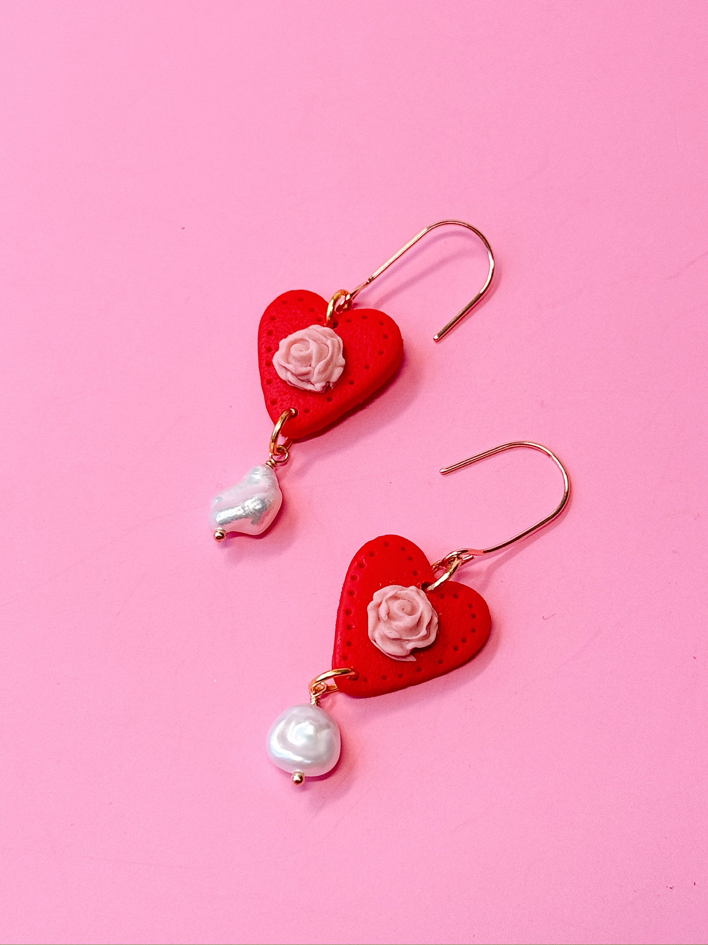 Coquette Heart Dangles
