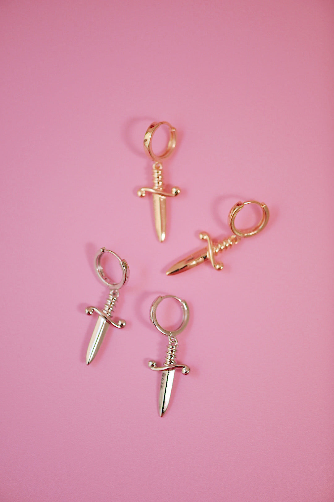 Romantasy Sword Huggies