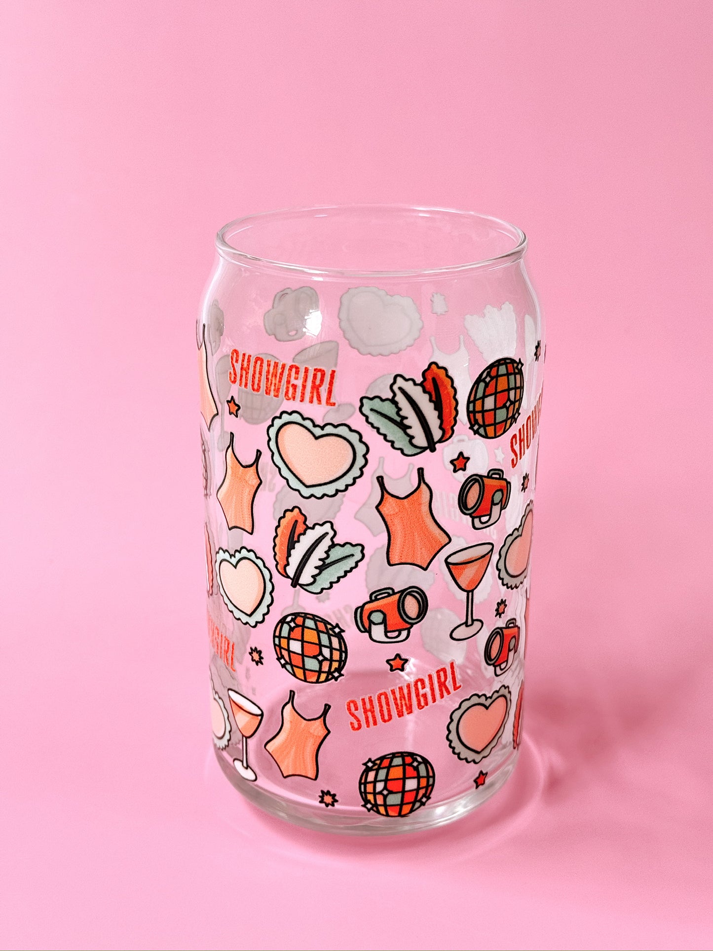 The Life of a Showgirl Glass Cup