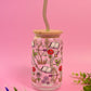 Fantasy Bookish Glass Cup