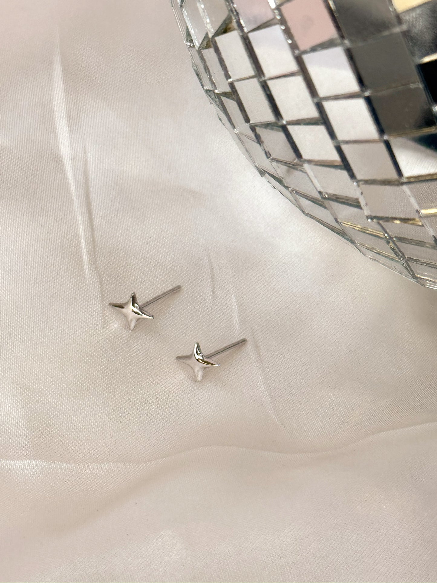 Star-Crossed Sterling Silver Studs