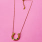 Lucky Girl Horseshoe Necklace