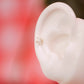 Mini Crown Jewel Flatback Stud