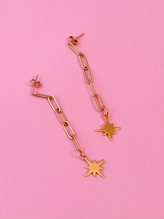 Shooting Star Chain Dangles