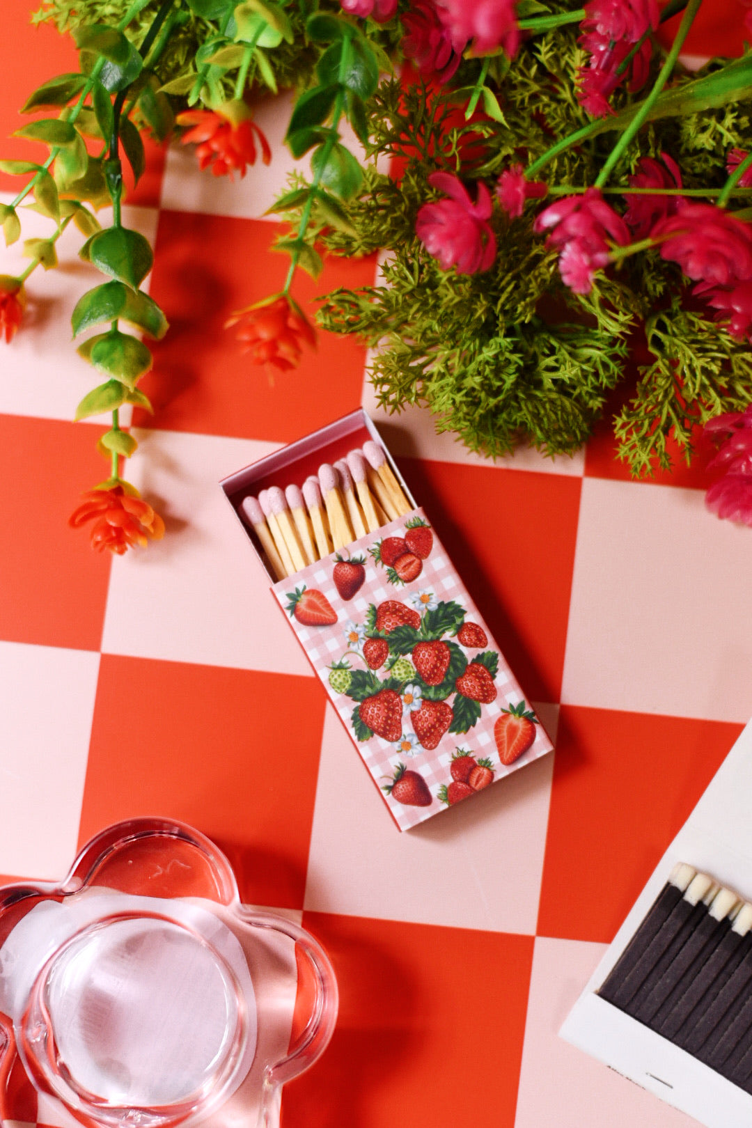 Strawberry Picnic Matchbox