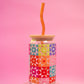 Quilted Glass Cup