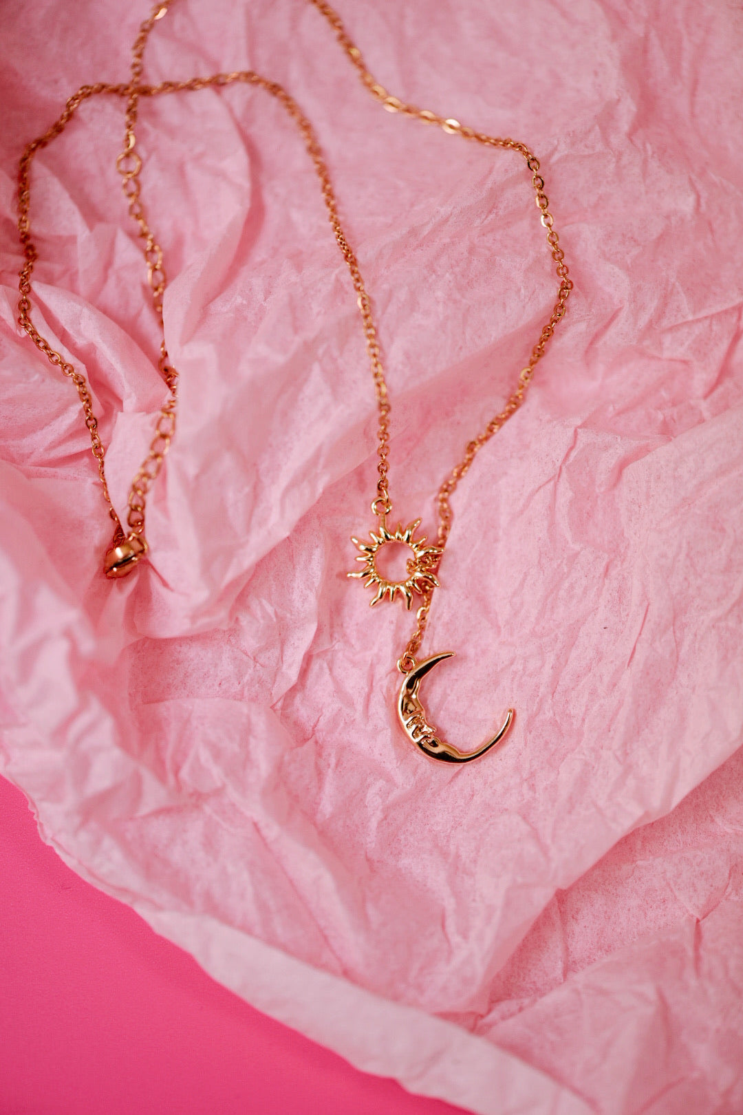 Luna Necklace (Gold + Silver)