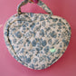 Vintage Blue Cosmetic Travel Bag