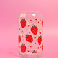 Strawberry Dreams Glass Cup