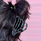 Gunmetal Skeleton Hair Claw