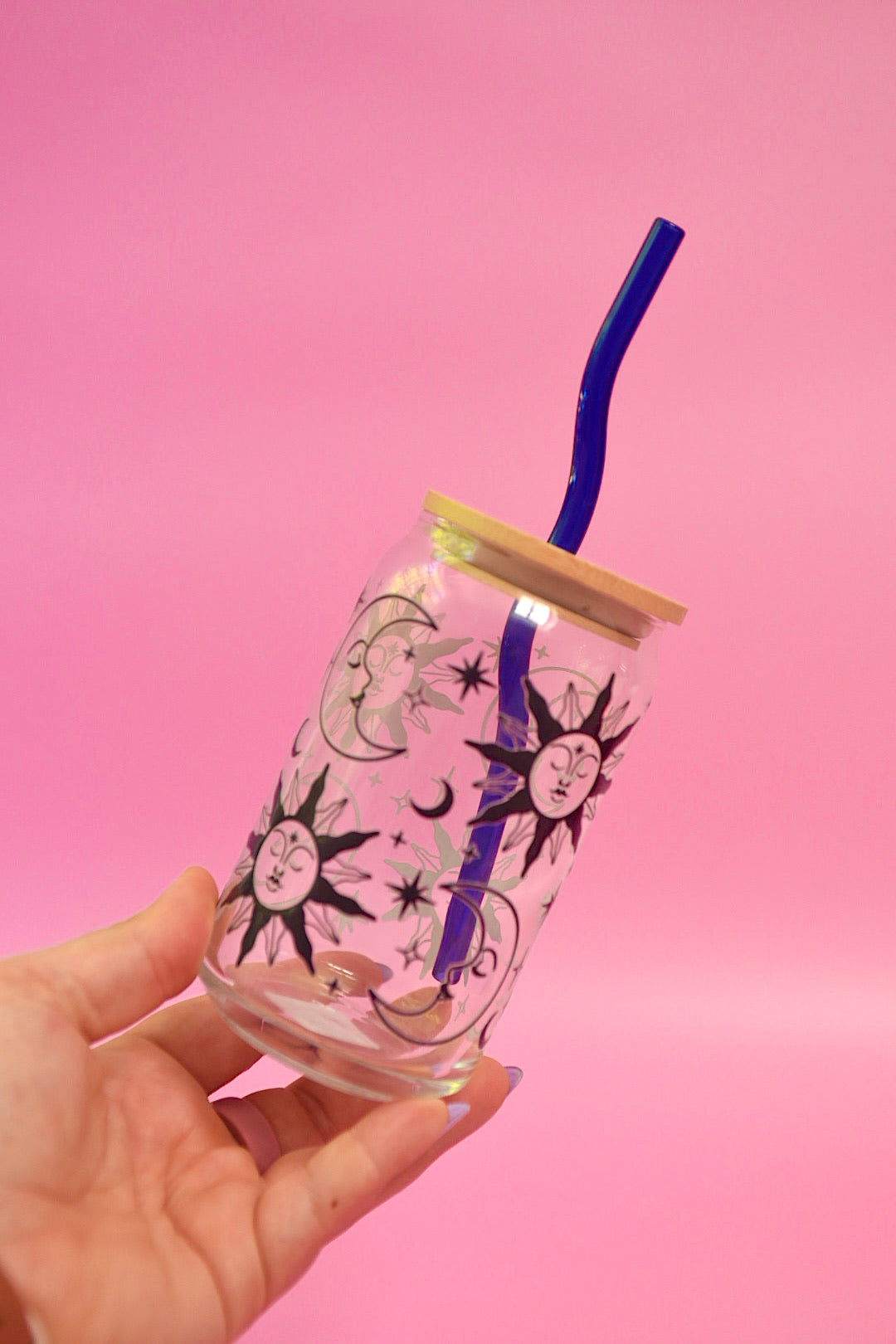 Celestial Being Glass Cup