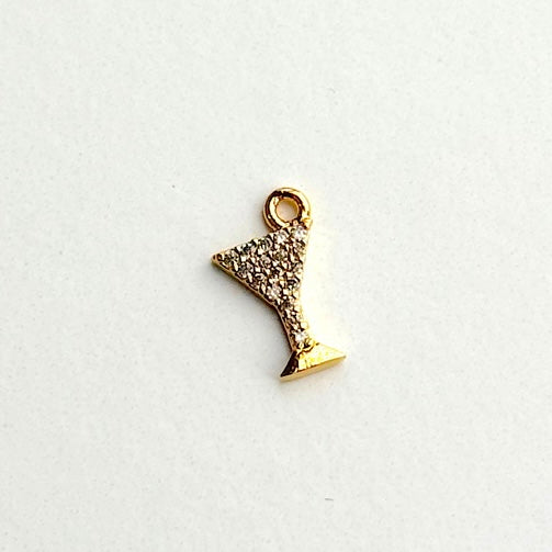 Sparkle Martini Charm