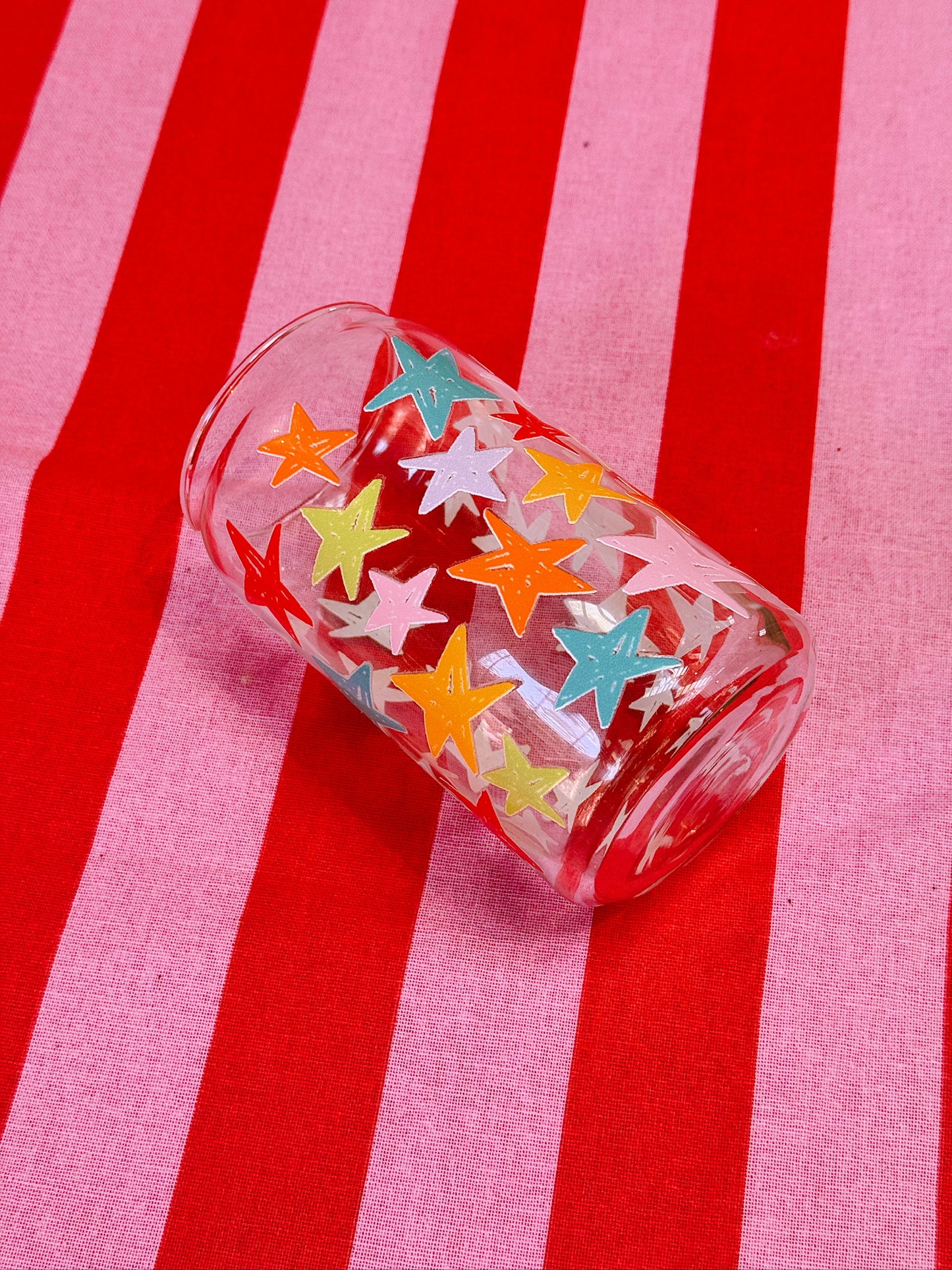 Starry Eyed Glass Cup