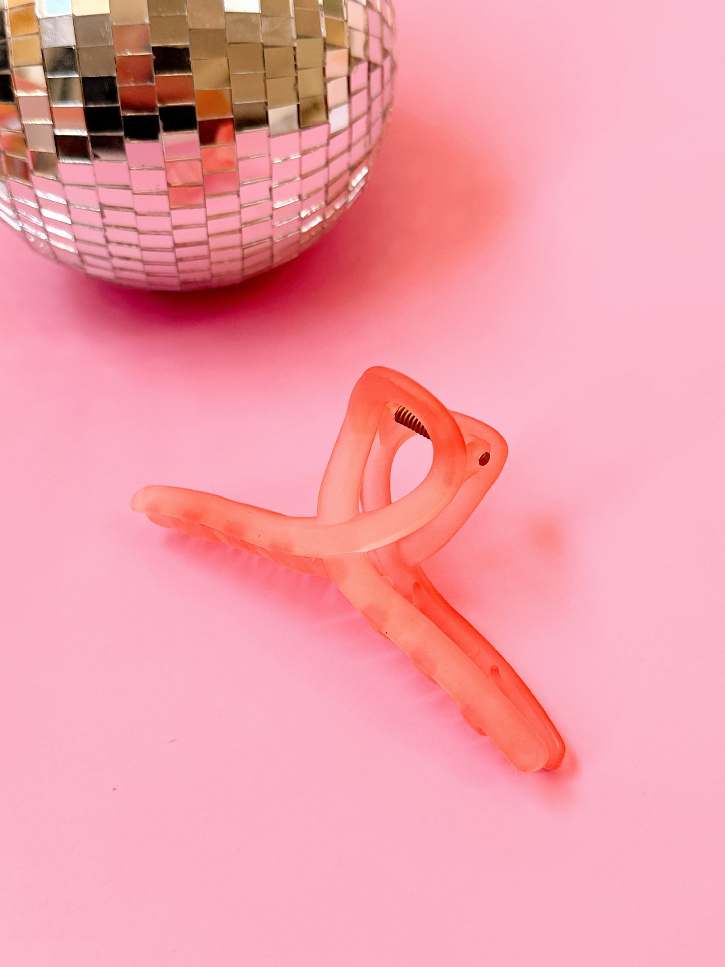 Matte Jelly Hair Claw Clip