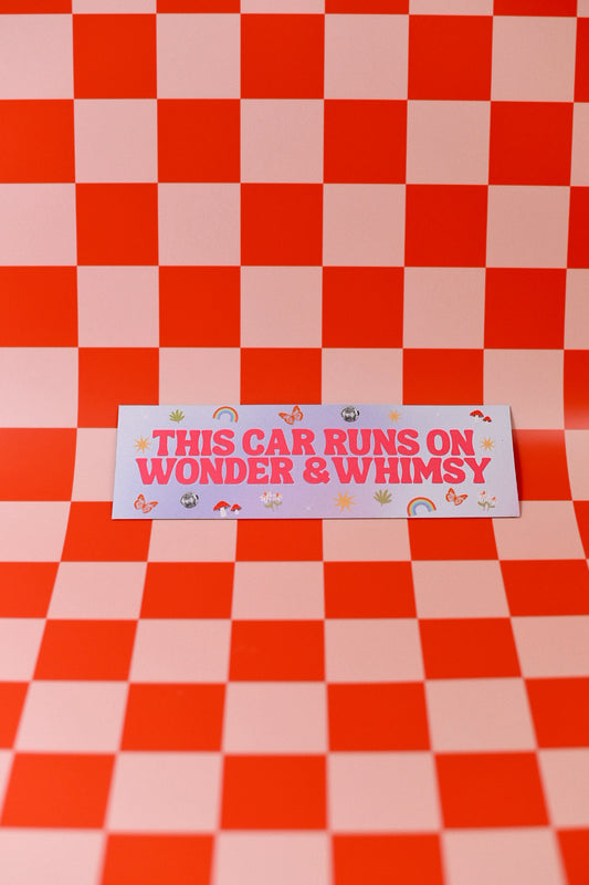 Wonder & Whimsy Bumper Magnet