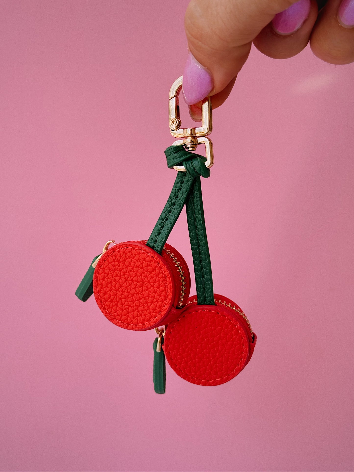 Cherry Trinket Jewelry Travel Case