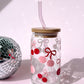 2 Sweet 4 U Cherry Bows Glass Cup