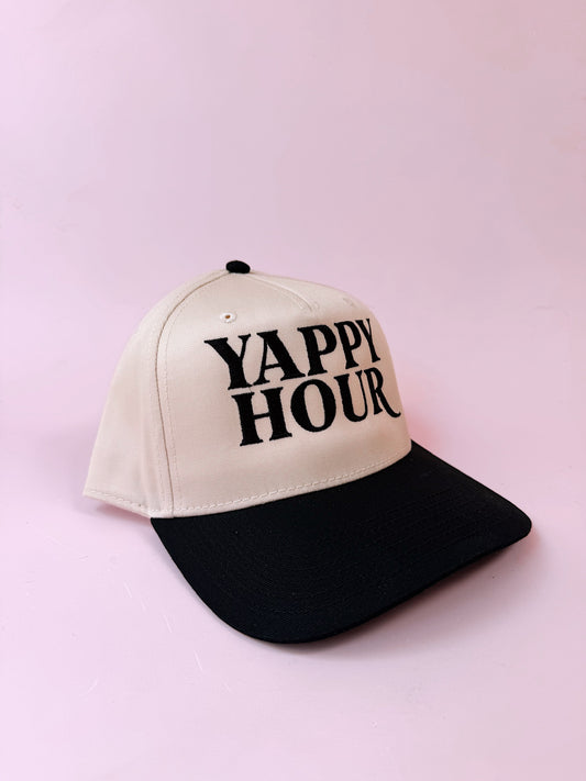 Yappy Hour Embroidered Hat