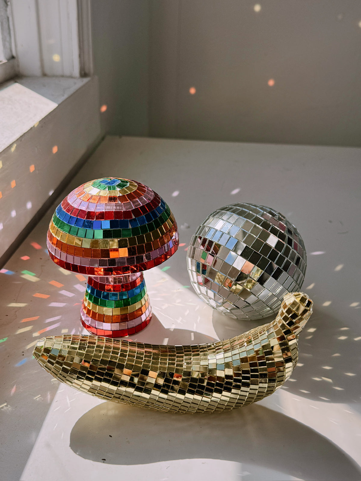 Rainbow Disco Mushroom