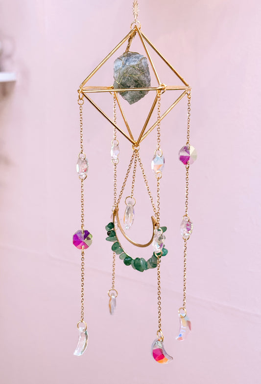 Gemstone Suncatcher (3 Color Options)