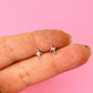 Star-Crossed Sterling Silver Studs