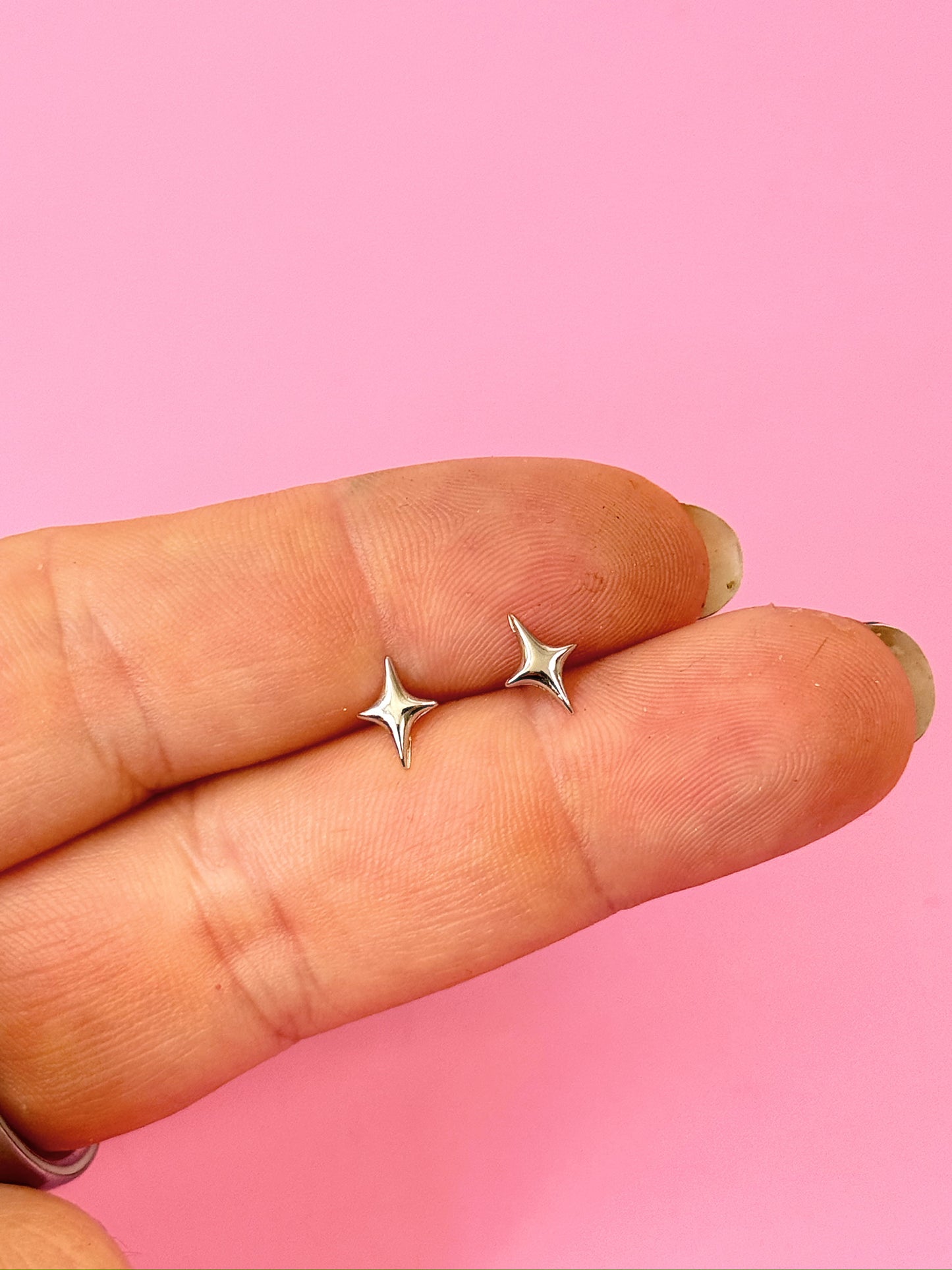 Star-Crossed Sterling Silver Studs