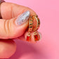 Amber Jewel Hoops