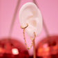 Gemmed Up Ear Cuff Connector Hoop