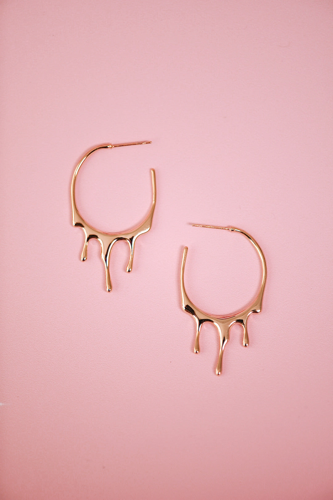 Honey Drip Hoops (Gold + Silver)