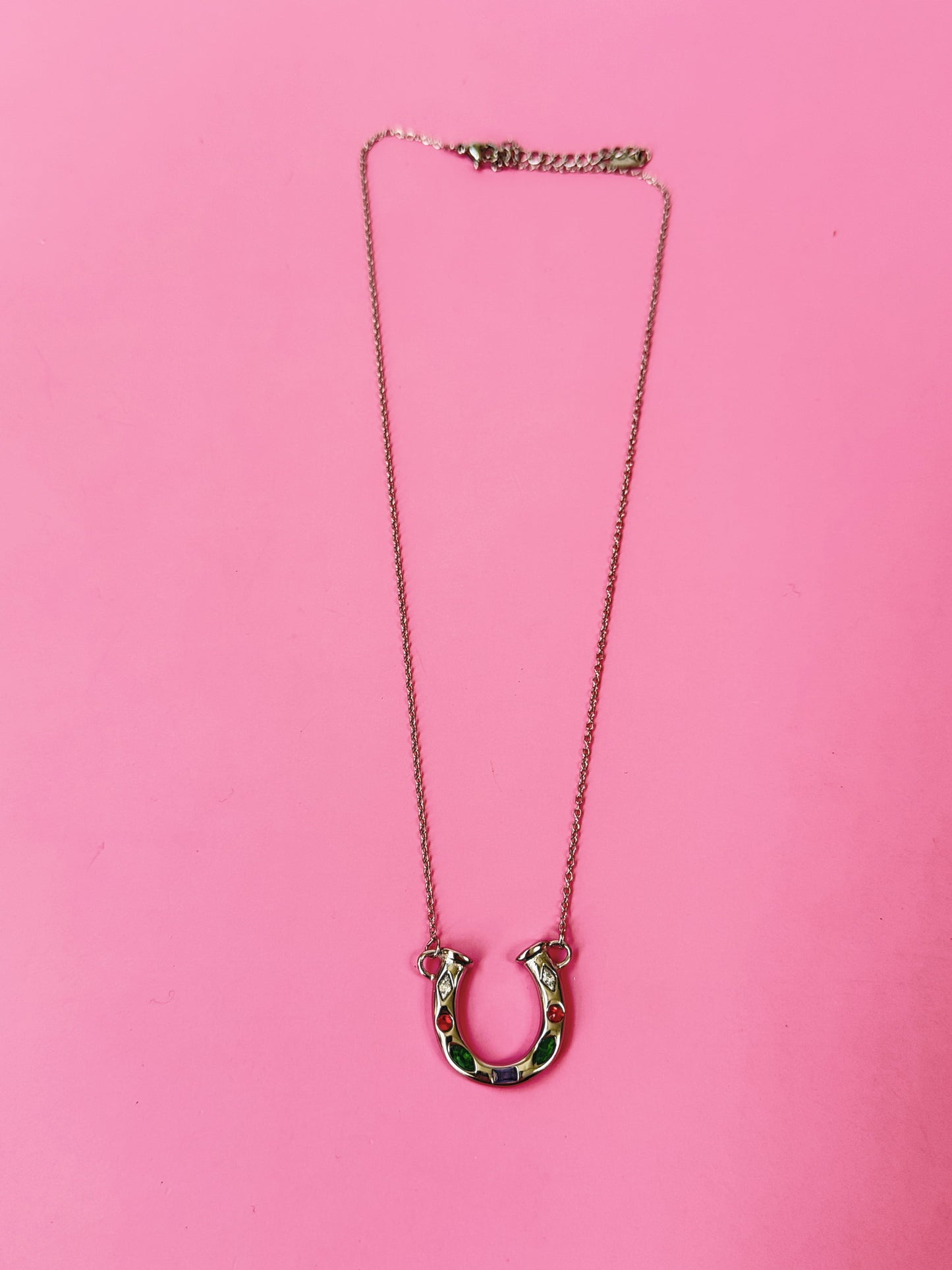 Lucky Girl Horseshoe Necklace