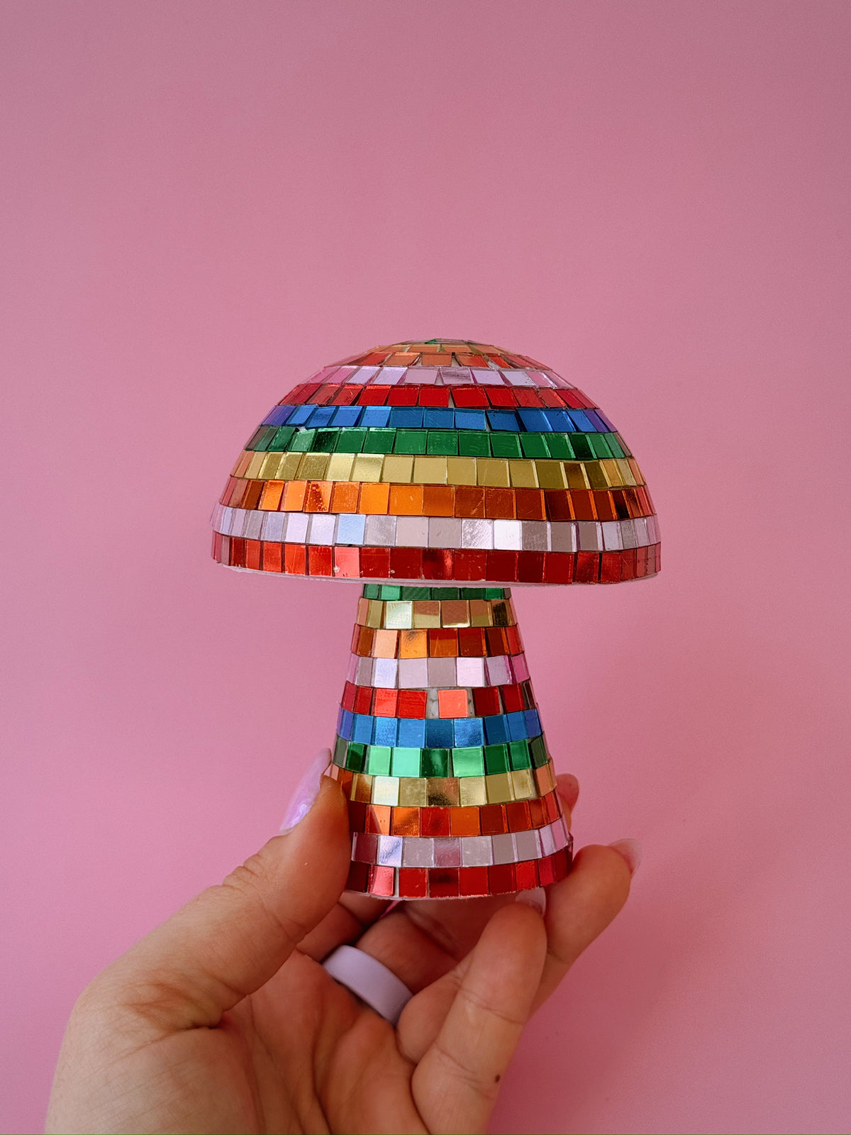 Rainbow Disco Mushroom