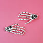 Funny Bones Hair Barettes (2-Pack)