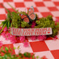 Tell Your People You Love Them Mirror Sticker