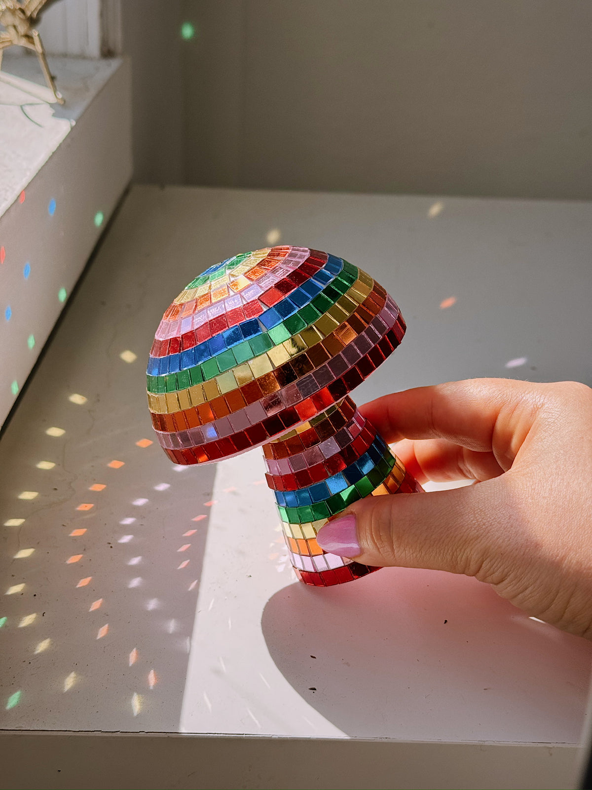 Rainbow Disco Mushroom